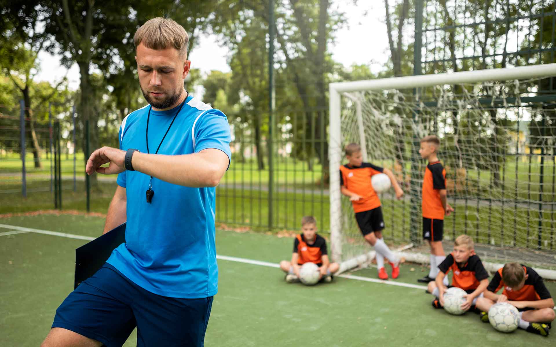 Derbystarbal banner trainingsballen